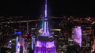 Grateful Dead - U.S. Blues (Empire State Building Light Show)