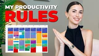 5 Easy Productivity Rules That Save Me 25+ Hours a Week