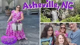 North Carolina TRAVEL VLOG | Biltmore Estate & Looking Glass Falls