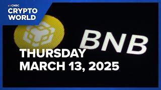 BNB token rises on report that Trump family has explored stake in Binance: CNBC Crypto World