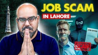 Job Scams In Lahore! | Junaid Akram