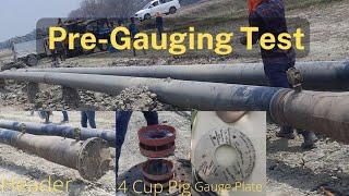 Pre-Gauging Test #crosscountry #Hydrotest #test #Gauging #pipeline #Header #Air #Compressor #hdd