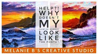 PAINT BY NUMBER PBN Q&A - "Why Doesn't My Painting Look Like the Photo!?" & More Answers to FAQs