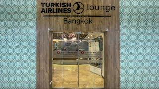 Turkish Airlines Lounge at Suvarnabhumi Airport, Bangkok. 1 minute virtual tour