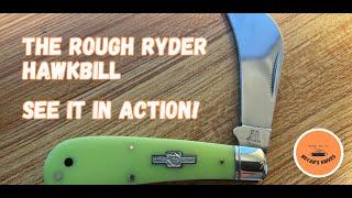 See my Rough Ryder Hawkbill Knife in ACTION!