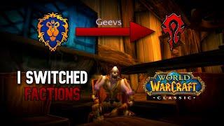 Why I Switched Factions After 17 Years | A WoW Classic Video