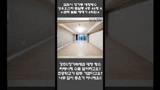 장기역세권,라베니체 수로 옆의 46평이 가격에?? 장기동 성우오스타 405동 4층 매매가 6억원 #shortvideo #short #아파트급매 #장기동 #장기역 #대형평수