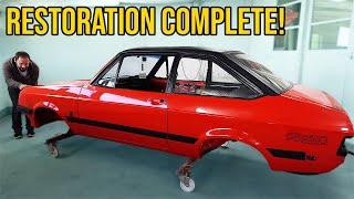 First Ever MK2 Ford Escort RS2000 Restoration is COMPLETE!