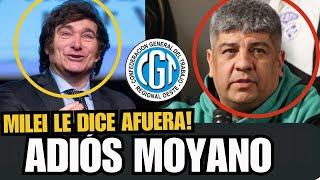 MILEI HIZO QUE PABLO MOYANO RENUNCIE A LA CGT"PARA LA MANO" NO SEA COSA QUE TE VOLVAMOS A VOTAR