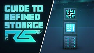 Guide to Refined Storage | Modded Minecraft Tutorial