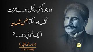 Sir Allama Muhammad Iqbal most famous quotes on literature and writing | Roمi Writes