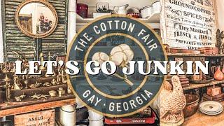 Junkin the Cotton Fair 2024 + Over 300 Vendors and a Farmhouse Filled with Vintage