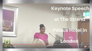 Kirly - Sue (Susanne Kirlew)  - Keynote Speaker -  Strand Palace Hotel - London - May 2017