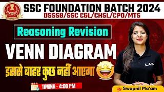 SSC FOUNDATION BATCH 2024 | VENN DIAGRAM REASONING | SSC CGL REASONING CLASSES | BY SWAPNIL MAM