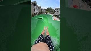 Huge Hotel Waterslide!