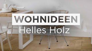 Wohnidee helles Holz | BAUR