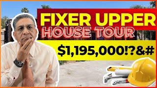 Anaheim Hills Luxury Fixer house Tour.  For Sale at $1,195,000. It offers privacy and views.