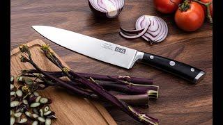 SHAN ZU: Premium German Steel Chef Knife - 8 Inch Professional Cooking Knives