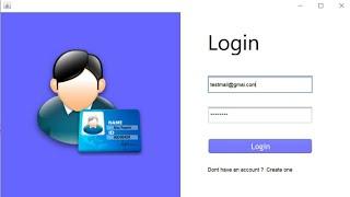 Create login panel with netbeans - create login form in java with database connection using mysql