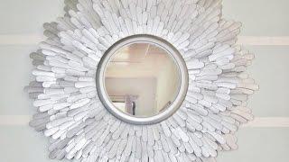 How To Create a Beautiful Starburst Mirror - DIY Home Tutorial - Guidecentral