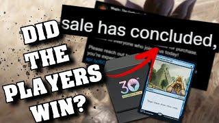 WotC Take The L on MTG 30 Anniversary Edition?