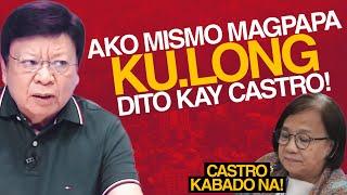 "Masyado na tong CASTRO na to eh!" | CONG.DANTE NAPUNO na kay CASTRO! Siya na mismo magpapaKU.LONG?!