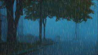 The Sound of HEAVY RAIN with THUNDER outside at night to OVERCOME INSOMNIA, RELAX and DEEP SLEEP #30