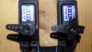 Align DS610 servo with jitter