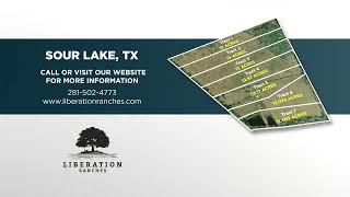 SOUR LAKE, TX | 12+ acres | Owner Financing