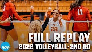 Texas vs. Georgia: 2022 NCAA volleyball second round | FULL REPLAY