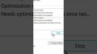 Defragment Drives in Windows