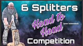 Best Wood Splitter Head Shape [6 Way COMPETITION] (Official Video)