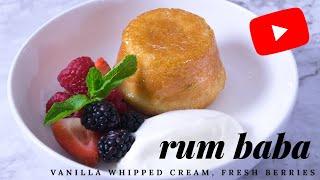 Rum Baba Recipe - Incredibly Delicious Cake!