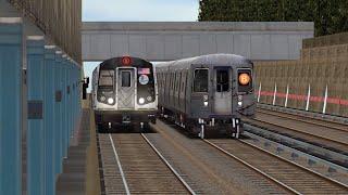 MTA OpenBVE | R160A Alstom Q train from Coney Island to 96 St-2nd Av (with TFO's!).