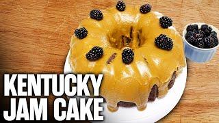 Kentucky Blackberry Jam Cake with Caramel Icing – A Southern Classic You NEED to Try!