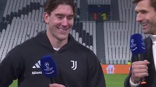 INTERVISTA VLAHOVIC POST PARTITA JUVENTUS-CITY 2-0 :"Bellissima prestazione, dobbiamo ripeterci!"