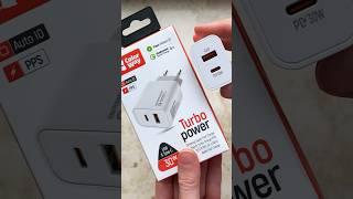 AC Charger ColorWay Power Delivery Port PPS USB (Type-C PD + USB QC3.0) (30W) white (CW-CHS037PD-WT)