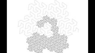 Construction of the Gosper curve