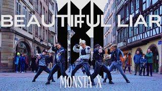 [KPOP IN PUBLIC | ONE TAKE] MONSTA X (몬스타엑스) - ‘Beautiful Liar’ | Dance Cover by NyuV, France