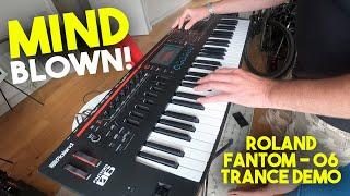 ROLAND FANTOM 06 TRANCE DEMO!!!