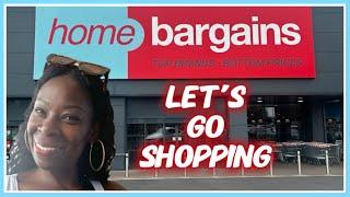 HOME BARGAINS COME SHOP WITH ME £50 BUDGET