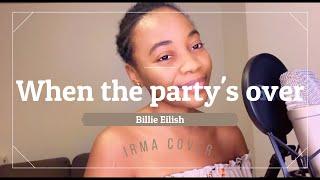 Billie Eilish - When the party's over | Irma cover + LYRICS