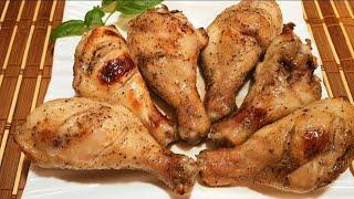 焗椒鹽雞鎚 Baked Salt n Pepper Chicken Drumsticks 簡簡單單的色香味 Simple Seasonings Simple Procedures, Yum