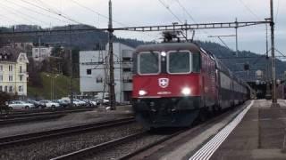 Neuer Zug der S-Bahn Zürich mit Re 420 LION Testfahrt mit revidierten S-Bahn Wagen