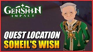 Genshin Impact - Soheil's Wish (Quest Location)