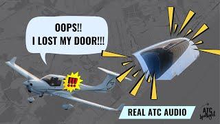 Diamond Aircraft Loses Door at Takeoff: ATC Audio Captures Emergency Return to Myrtle Beach