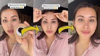 Beauty hacks || Face taping || Botched Botox face || lolo news daily