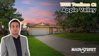 Home for Sale in Apple Valley CA | Emmanuel Rodriguez with Mainstreet Realtors