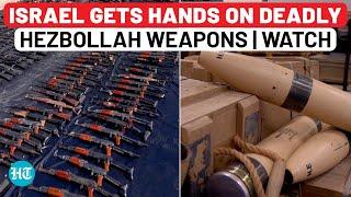 From Anti-tank Missiles To RPGs, Deadly Hezbollah Weapons On Display; IDF Reveals Shocking Figures