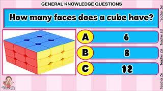 General Knowledge Questions @teacherzel